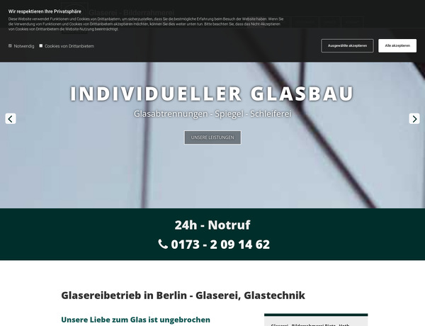 Glaserei - Bilderrahmerei Bietz - Hoth GmbH